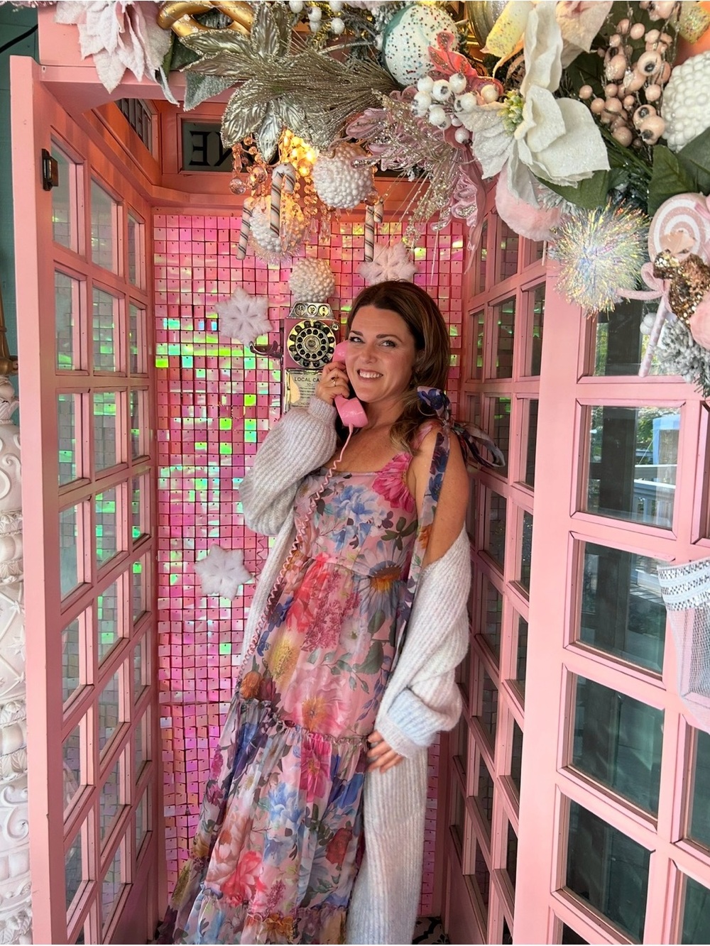 Rosie French Alahna Floral Maxi Dress - Picture 8 of 8